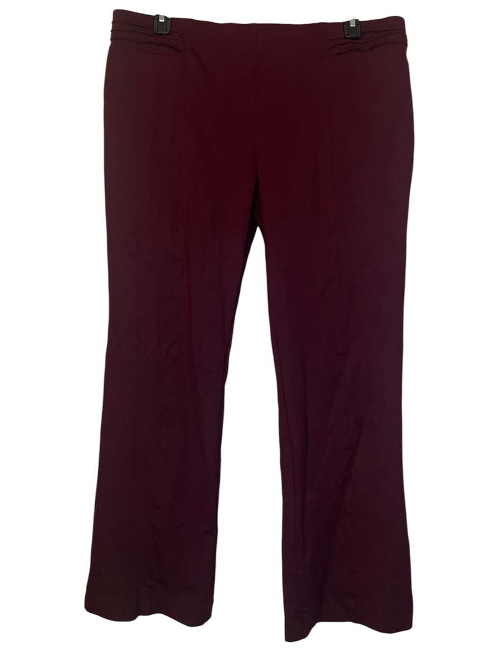 Nine West Deep burgundy Boot-Cut Pants